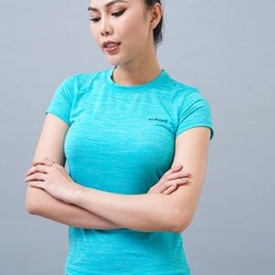 Set đồ tập nữ áo ngắn tay Icado AH1 và quần Legging Icado QD23